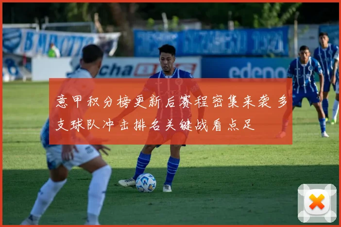 意甲积分榜更新后赛程密集来袭 多支球队冲击排名关键战看点足